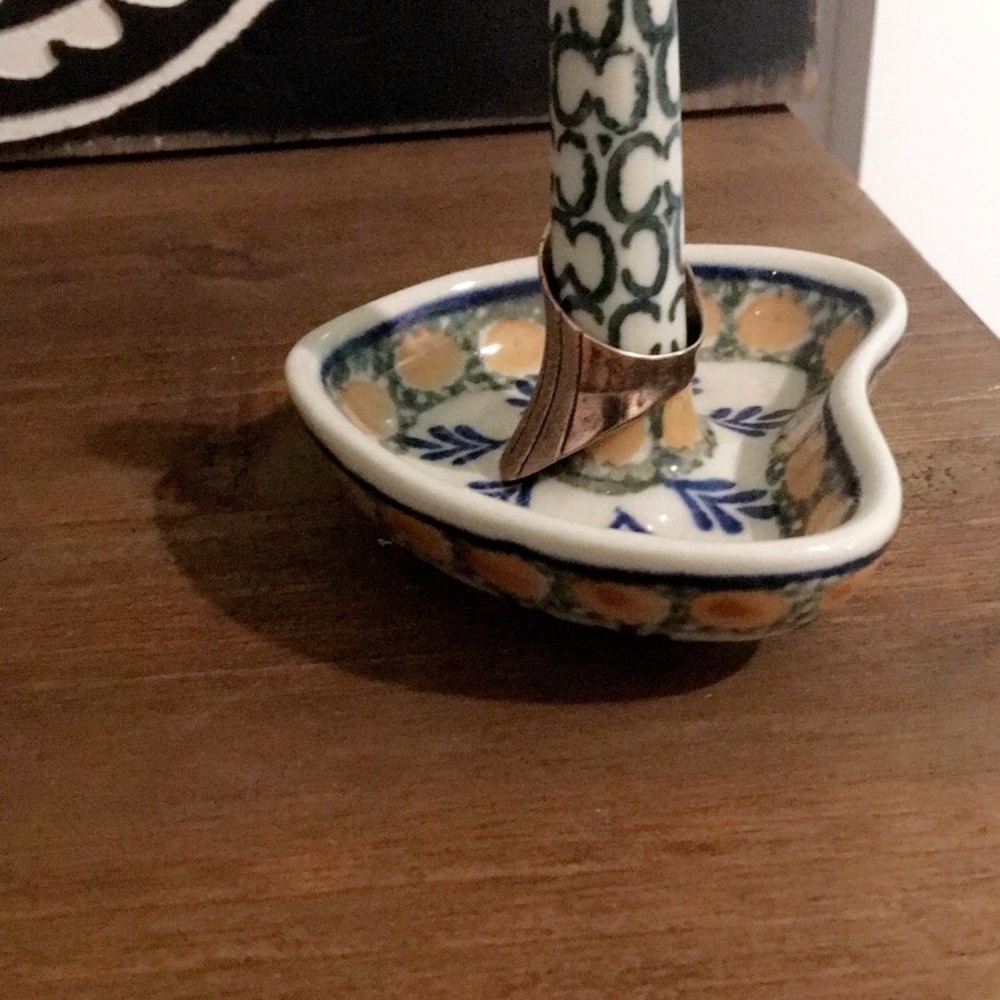 Hp Rose Gold Concave Statement Ring - image 4